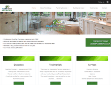 Tablet Screenshot of plumbboyz.co.za